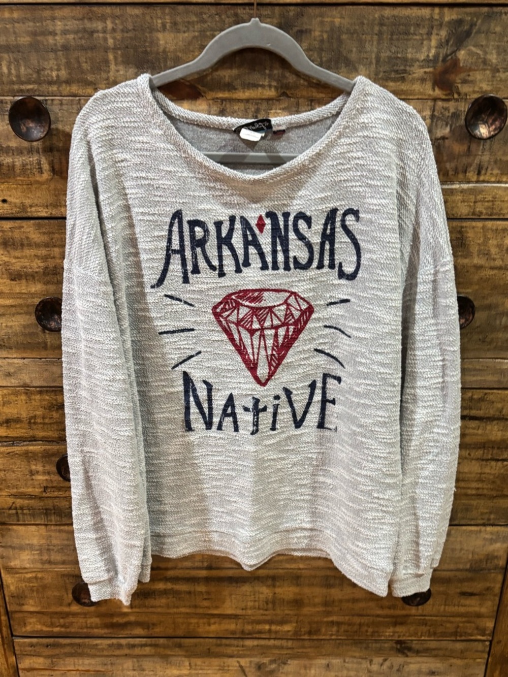 Livy Lu Branded Arkansas Crewneck Sweatshirt